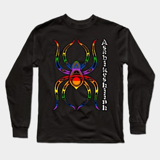 Asabikeshiinh (spider) Pride (Philly style) Long Sleeve T-Shirt